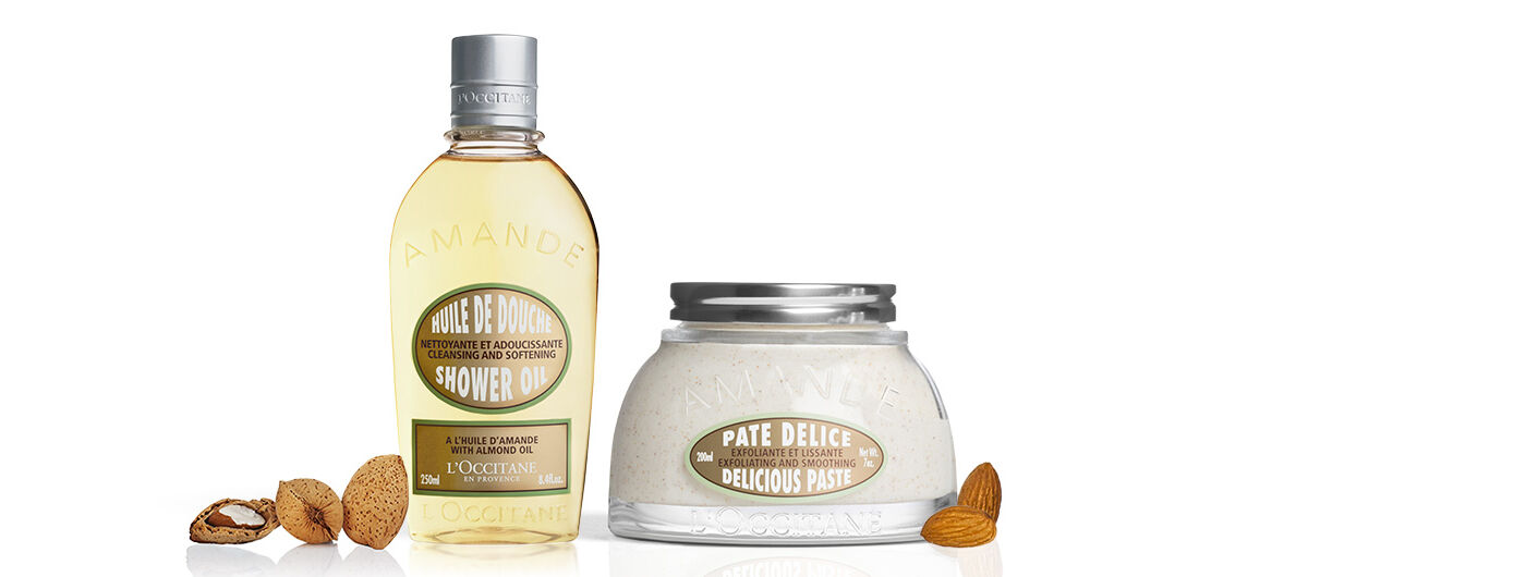 Almond Shower Oil and Delicious Paste - L'Occitane
