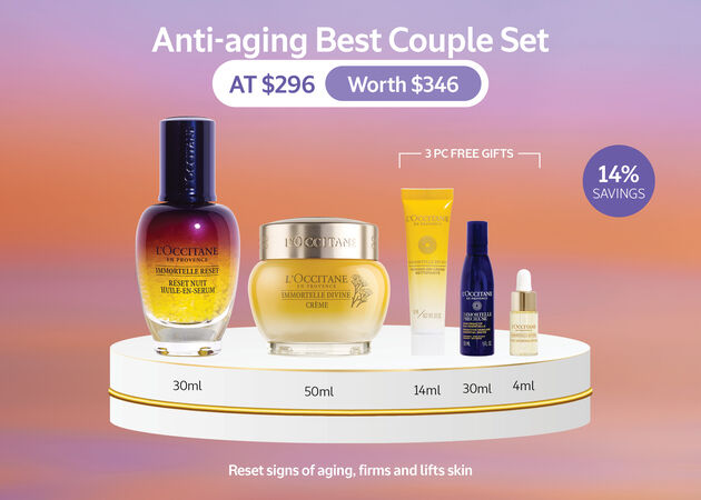 Reset signs of aging, firms and lifts skin​

