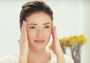 woman skincare