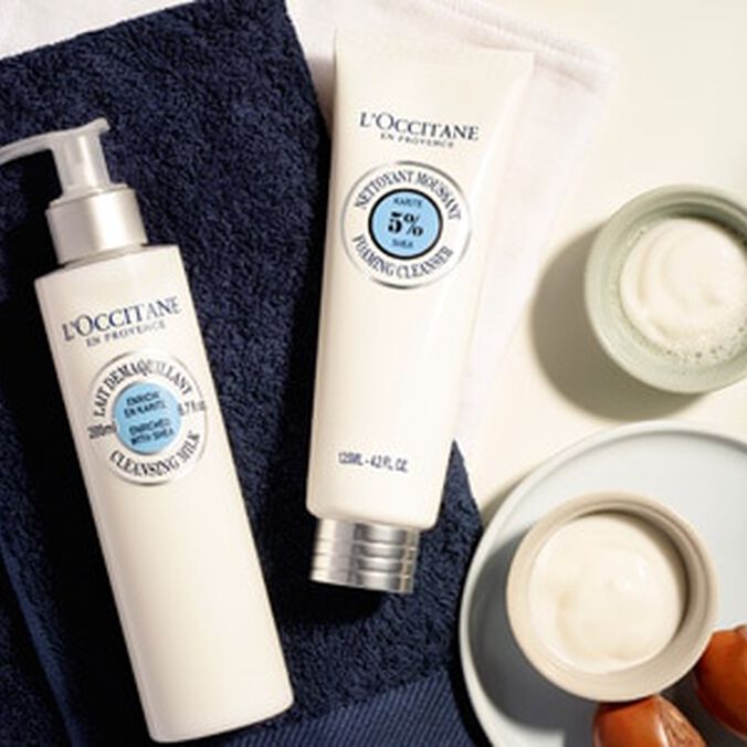 Shea facial cleansers