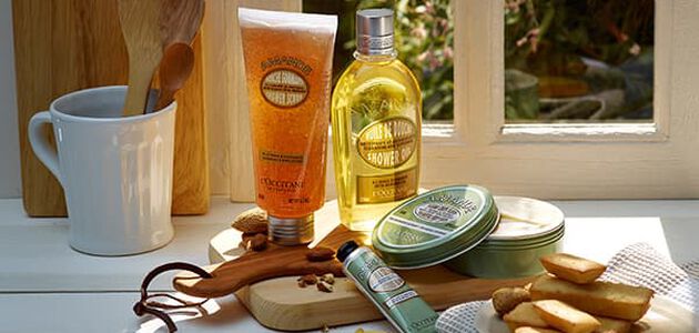 Almond shower products - L'Occitane