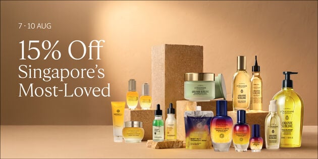 15% OFF Singapore's Most-Loved