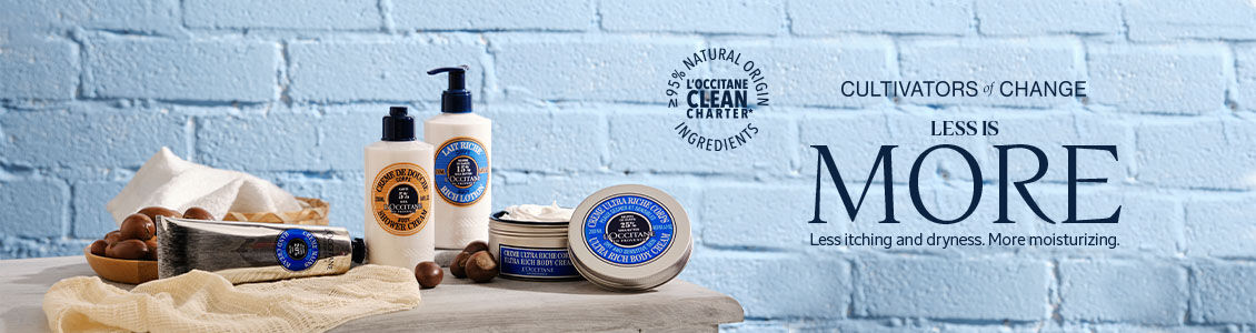 Less itching and dryness, more moisturizing