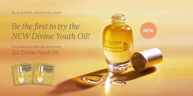 Free 2pc NEW Divine Youth Oil