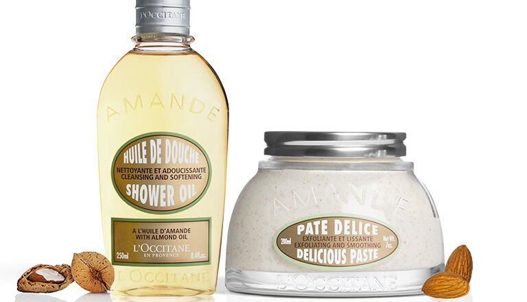 Almond Shower Oil and Delicious Paste - L'Occitane