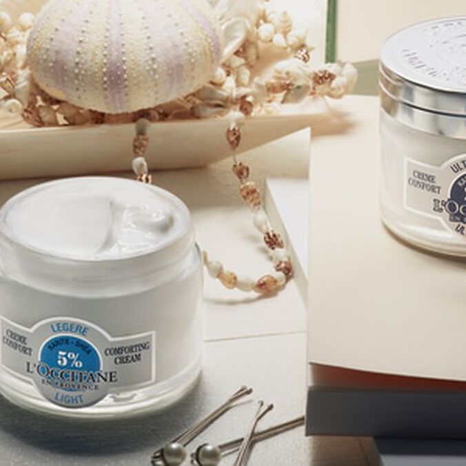 Shea facial moisturizers - L'Occitane