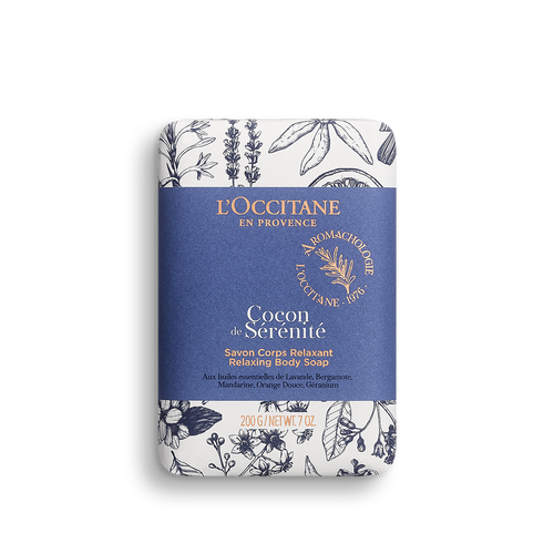view 1/2 of Relaxing Soap 200 g | L’OCCITANE Singapore