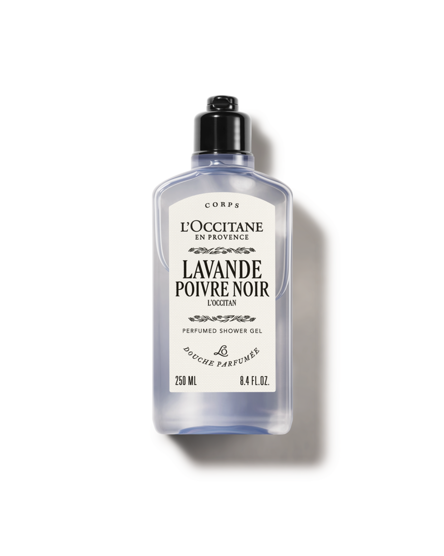 Lavande Poivre Noir (L&rsquo;Occitan) Perfumed Shower Gel 250 ml | L&rsquo;OCCITANE Singapore
