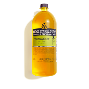 Shea Verbena Liquid Soap Eco-Refill 500 ml | L’OCCITANE Singapore