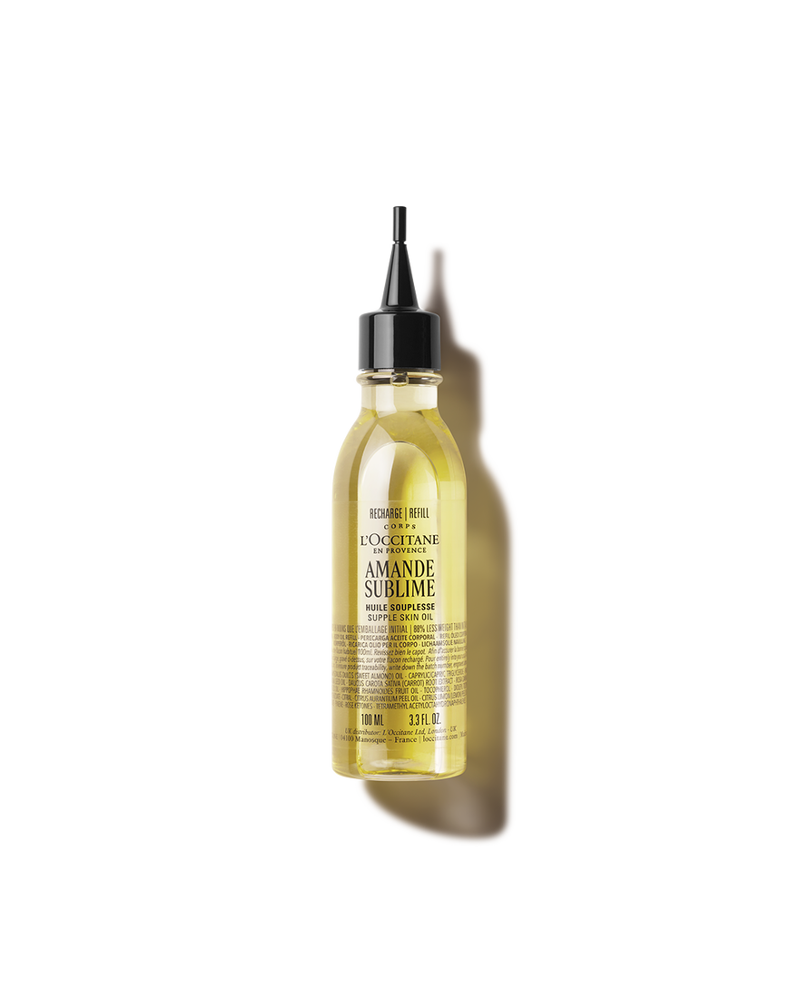 Almond Supple Skin Oil Refill 100 ml | L&rsquo;OCCITANE Singapore