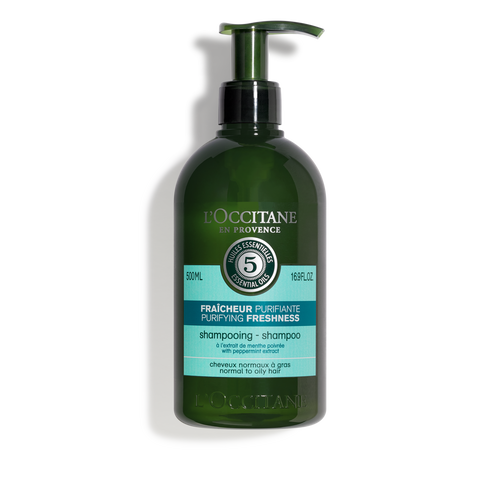 view 1/1 of Purifying Freshness Shampoo 500 ml | L’OCCITANE Singapore