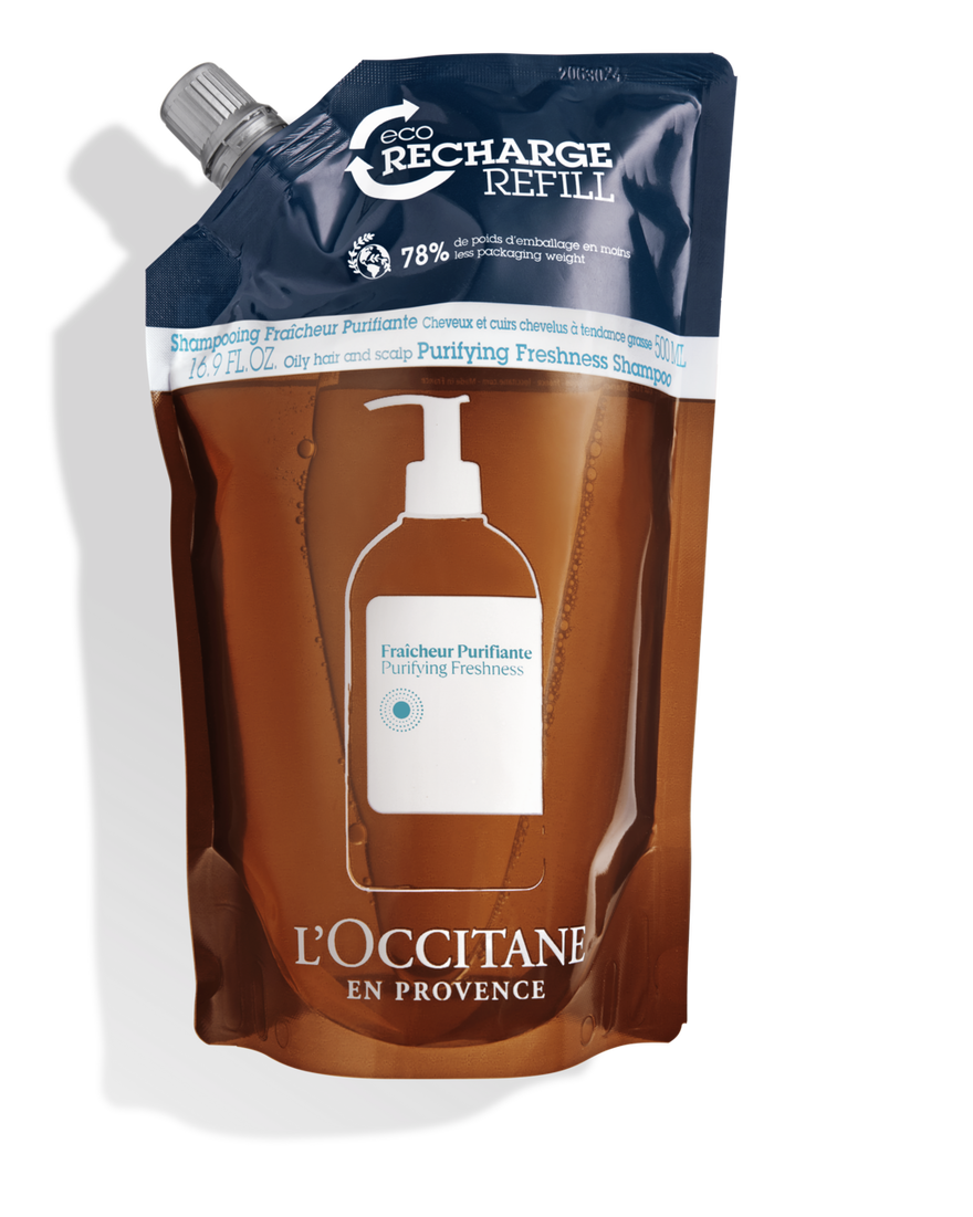 Purifying Freshness Shampoo Refill 500 ml | L&rsquo;OCCITANE Singapore