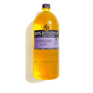 Shea Lavender Liquid Soap Eco-Refill 500 ml | L’OCCITANE Singapore