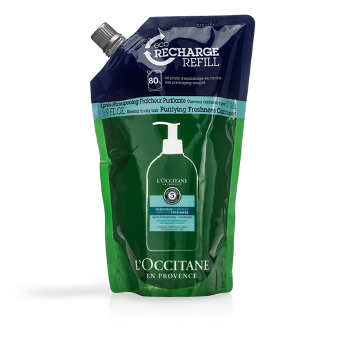 view 1/1 of Purifying Freshness Conditioner Eco-Refill 500 ml | L’OCCITANE Singapore