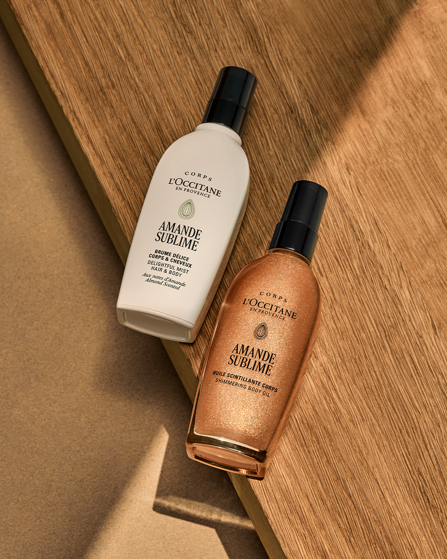view 5/7 of Almond Shimmering Body Oil, , SGRECT