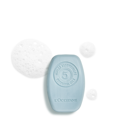 view 1/4 of Purifying Freshness Solid Shampoo 60 g | L’OCCITANE Singapore