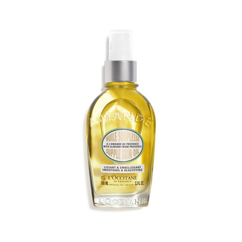 view 1/2 of Almond Supple Skin Oil 100 ml | L’Occitane en Provence