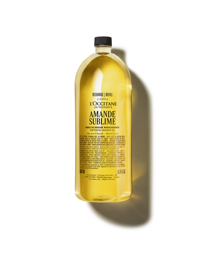 view 1/10 of Almond Softening Shower Oil Refill, , SGRECT