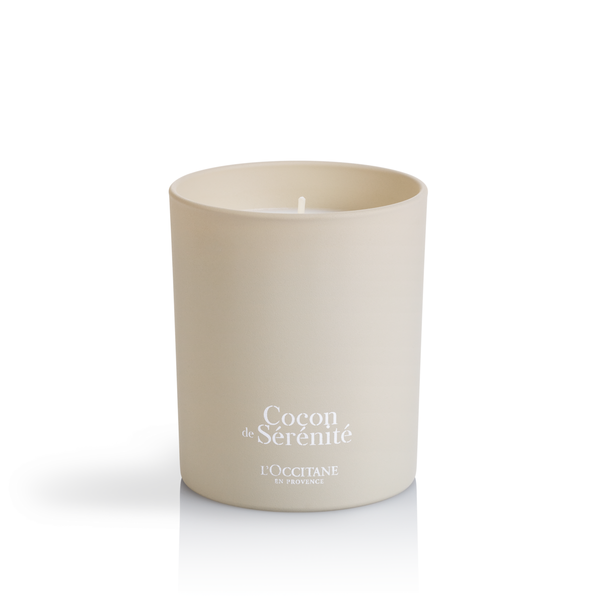 【期間限定】 Cocon De Sérénité Candle | L'Occitane Singapore アロマグッズ