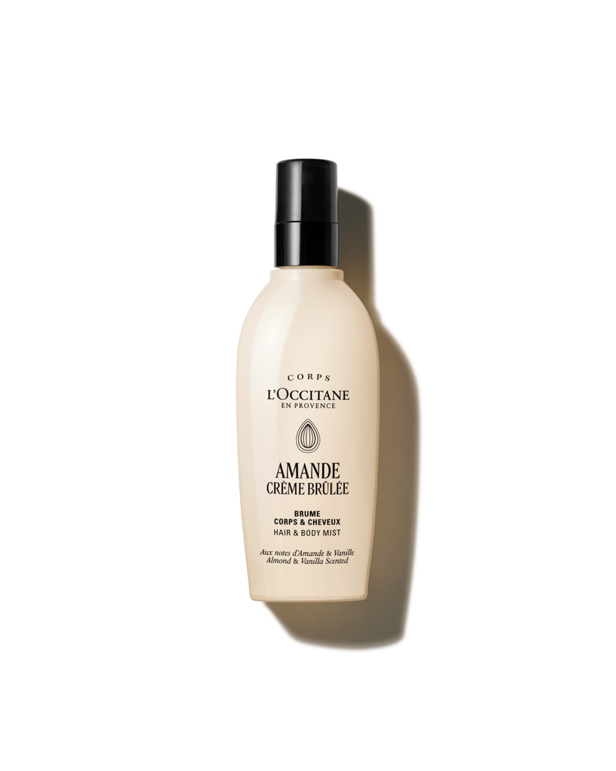 view 1/2 of Almond Cr&egrave;me Br&ucirc;l&eacute;e Hair & Body Mist, , RECT