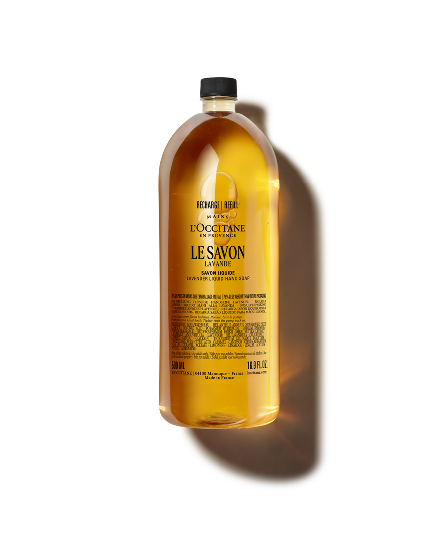 Lavender Liquid Hand Soap Refill 500 ml | L&rsquo;OCCITANE Singapore