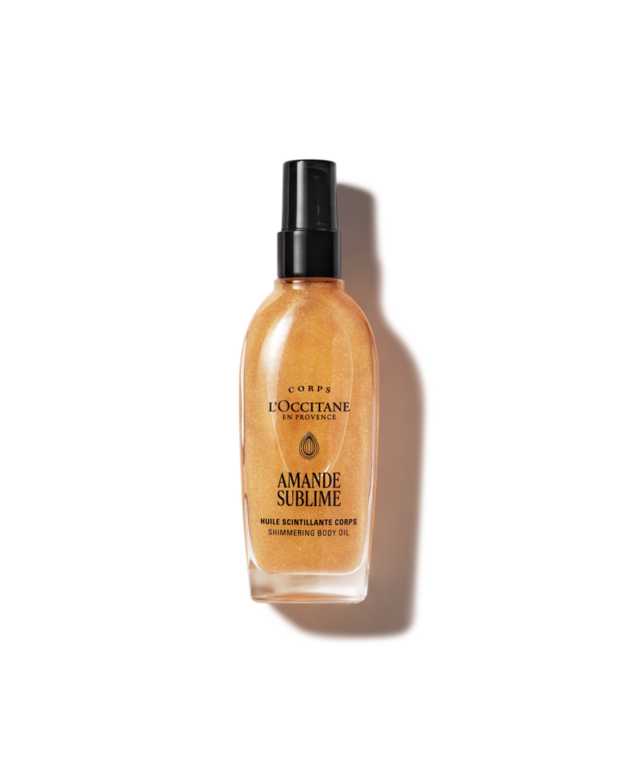 view 1/7 of Almond Shimmering Body Oil, , SGRECT