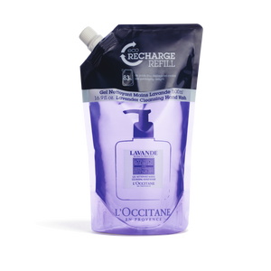 Lavender Cleansing Hand Wash Eco-Refill 500 ml | L’OCCITANE Singapore
