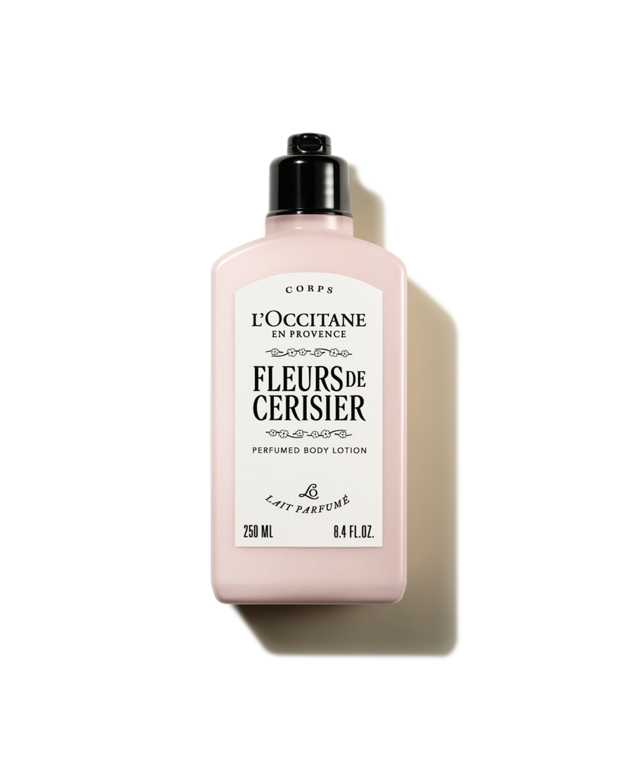 Fleurs de Cerisier (Cherry Blossom) Perfumed Body Lotion 250 ml | L&rsquo;OCCITANE Singapore