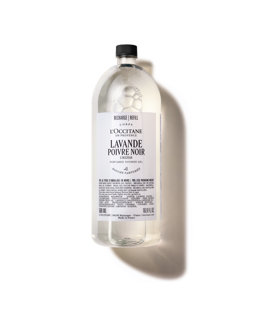 view 1/1 of Lavande Poivre Noir perfumed shower gel refill , , RECT