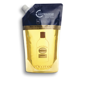 Almond Shower Oil Eco-Refill 500 ml | L’Occitane en Provence