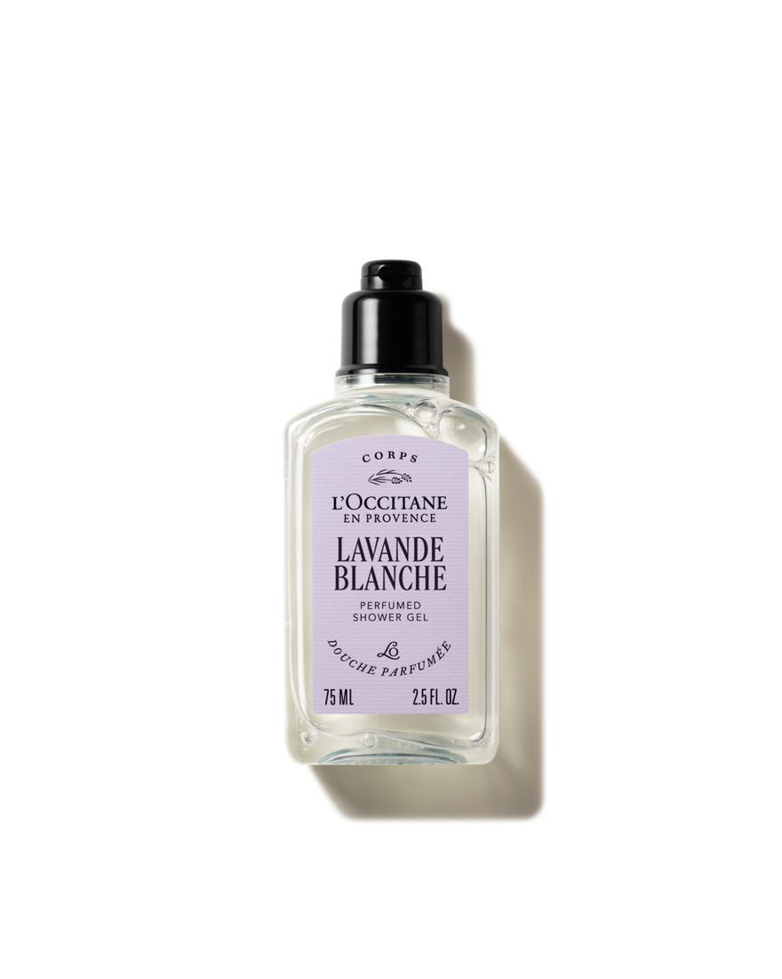 Lavande Blanche (White Lavender) Shower Gel 75 ml | L&rsquo;OCCITANE Singapore