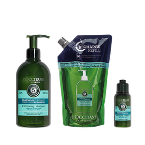 Purifying Freshness Shampoo Bundle  | L’OCCITANE Singapore