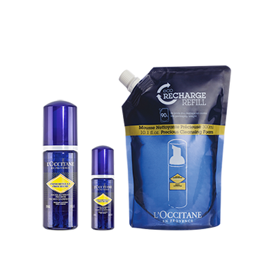 zoom view 1/1 of Immortelle Precious Cleansing Foam Eco-Refill Bundle