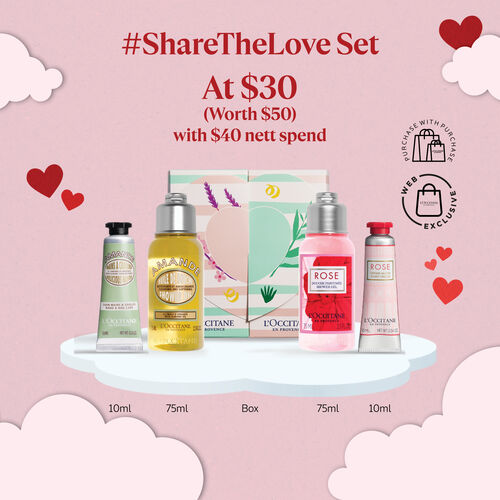 view 1/1 of #ShareTheLove Set  | L’OCCITANE Singapore