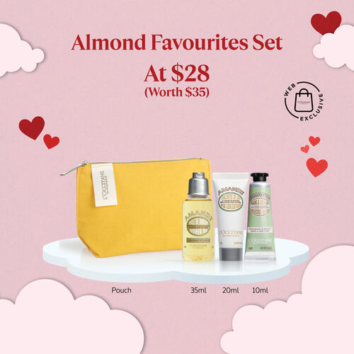 view 1/1 of Almond Favourites Set  | L’OCCITANE Singapore