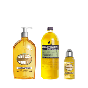 Almond Shower Oil Eco-Refill Bundle  | L’OCCITANE Singapore