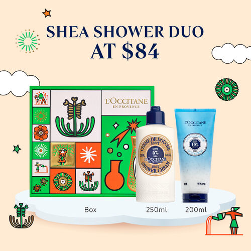 view 1/1 of Shea Shower Duo  | L’OCCITANE Singapore