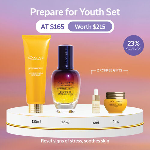 view 1/2 of Prepare for Youth Set  | L’OCCITANE Singapore