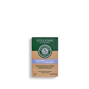 Gentle & Balance Solid Shampoo 60 g | L’OCCITANE Singapore